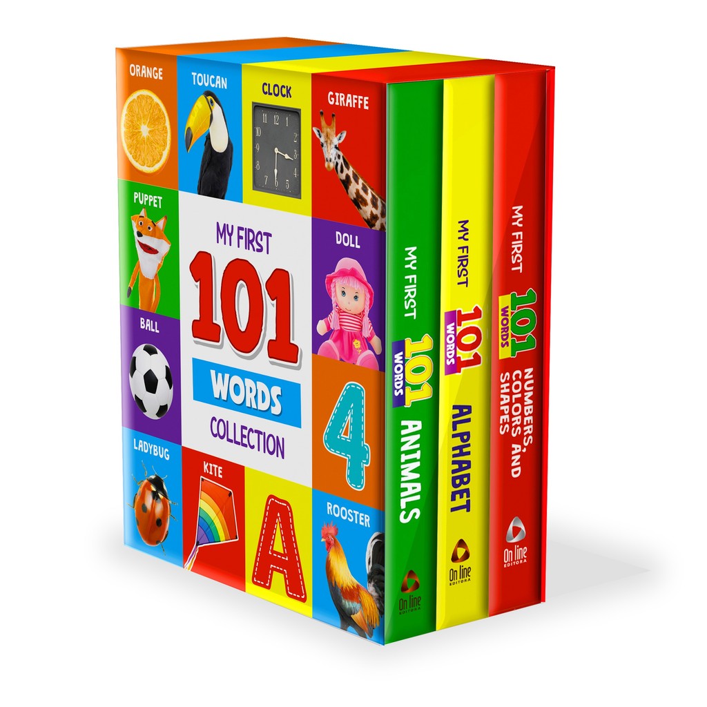 Box My First 101 Words Collection em Oferta na Shopee
