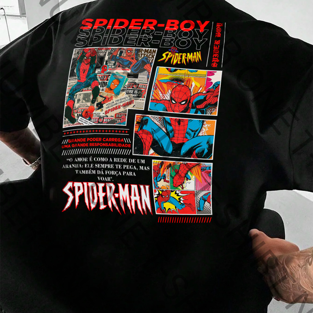 Camisa Casal Homem Aranha: Onde Comprar | BuscaProdutos