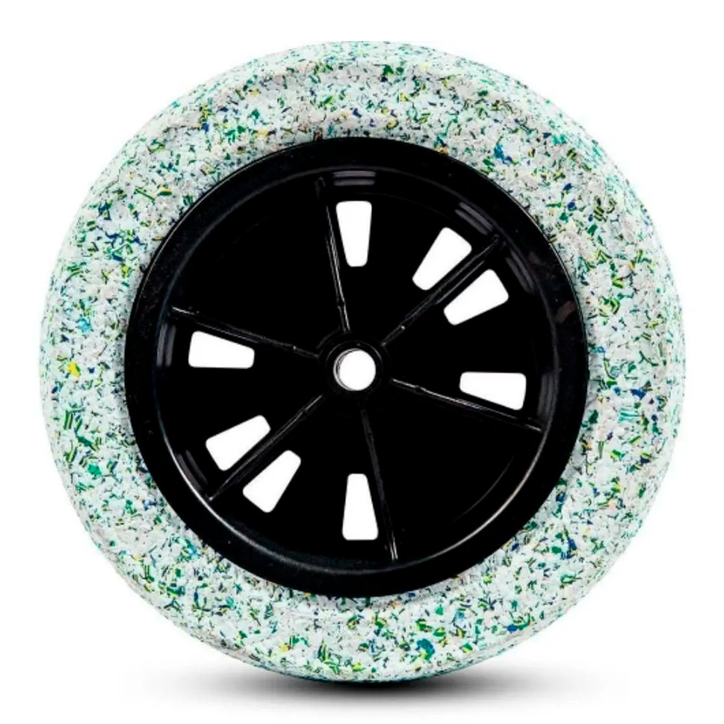 Pneu Roda Completo Carrinho De Mão 3.25x8 Maciço Com Eixo Construção Reforçado Multiuso 3/4 Ou 1Pol. - Home & Living