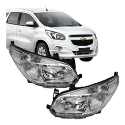 Par Farol Spin 2012 2013 2014 2015 2016 Cromado Chevrolet