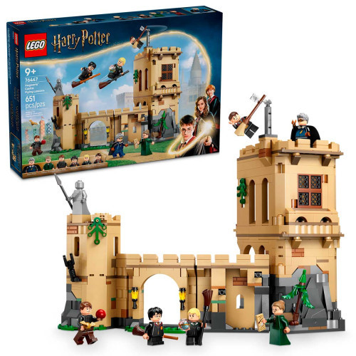 Castelo de Hogwarts Harry Potter TM Aulas de Voo 651 Peças Lego em Oferta na Shopee