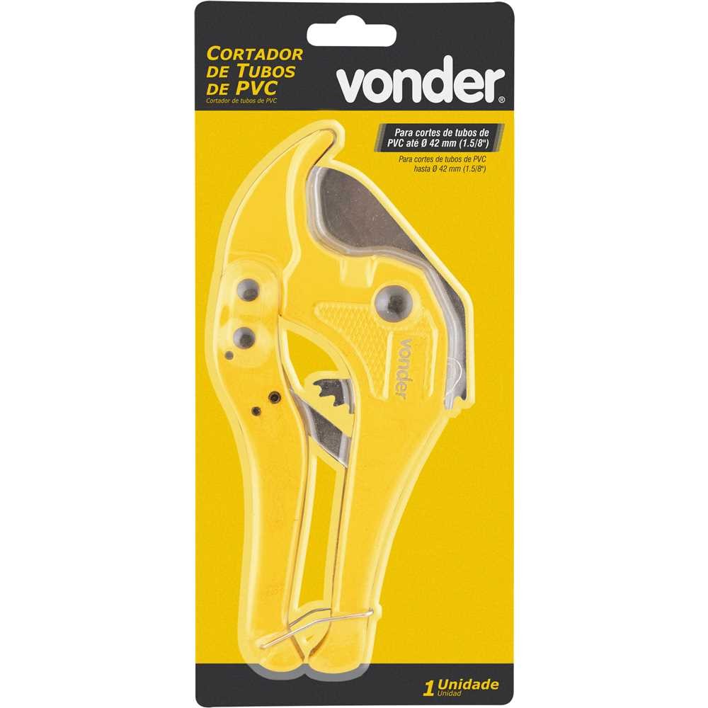 Alicate Cortador De Tubos De Pvc 42 Mm Vonder · foto 2
