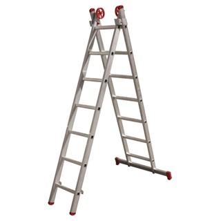Escada 3 em 1 Extensiva em Alumínio 2x7 - Botafogo em Oferta na Shopee