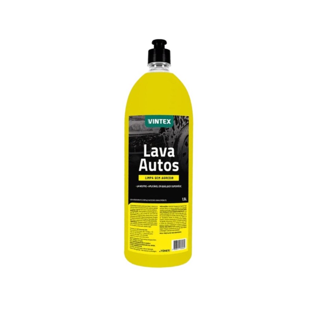 Lava Autos Vintex 1,5l Concentrado Neutro Shampoo Automotivo em Oferta na Shopee