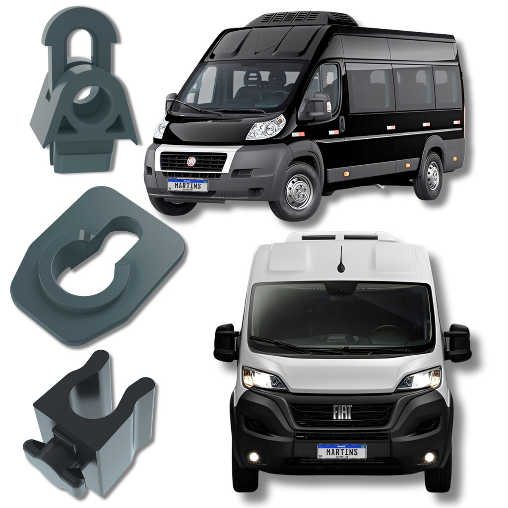 3 Grampos Presilhas Haste da Vareta do Capo Ducato 2018 até 2021 em Oferta na Shopee