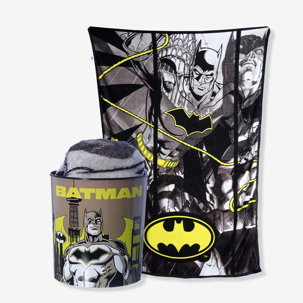 Kit Manta Com Balde Batman – DC Comics - Home & Living