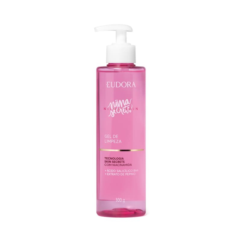 Gel De Limpeza Eudora Niina Secrets Skin 300g não resseca a pele oferta