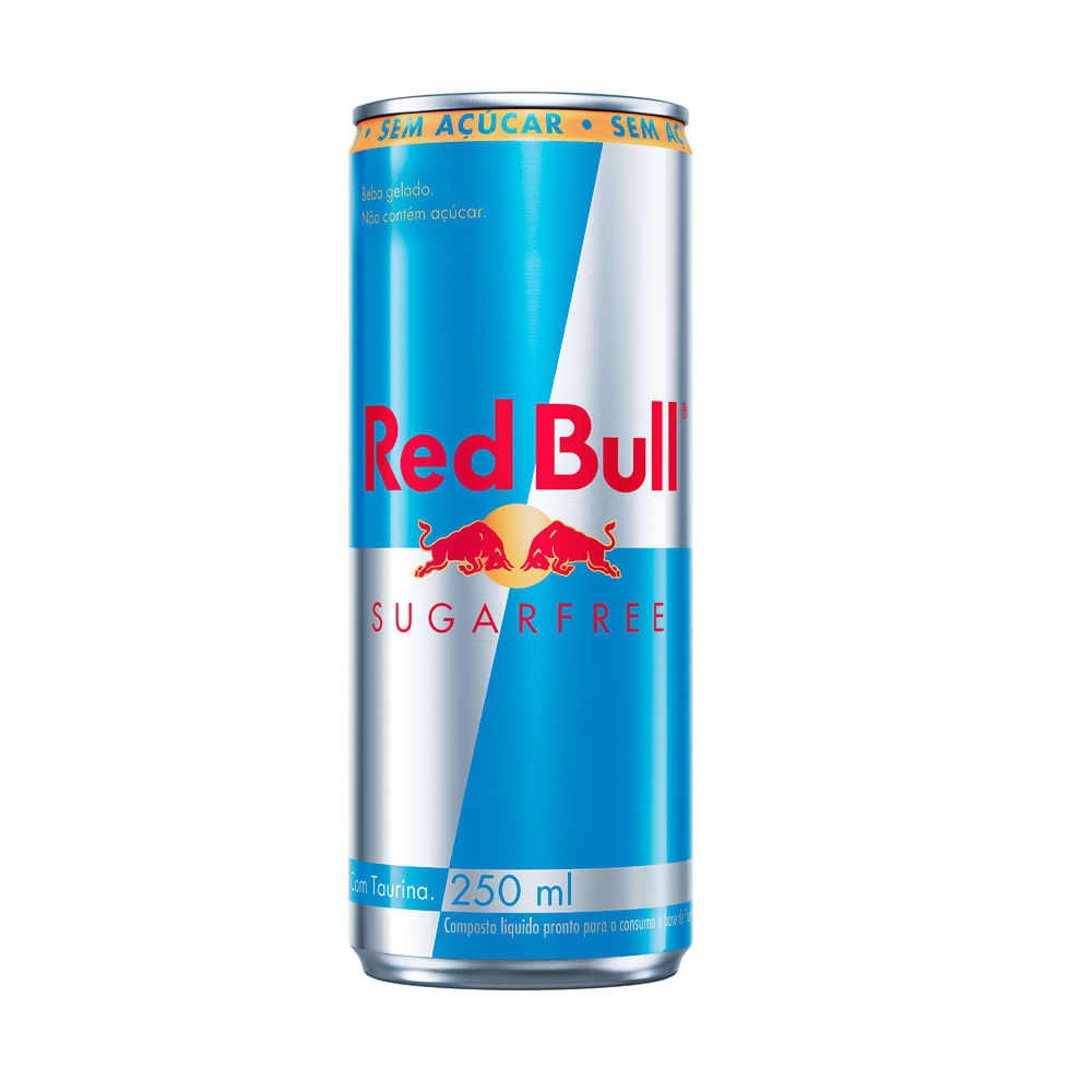 Energético Red Bull Sugarfree Sem Açúcar 250ml - Food & Beverages