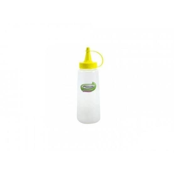 Bisnaga para Molhos e Condimentos Amarela 250ml - Plasvale