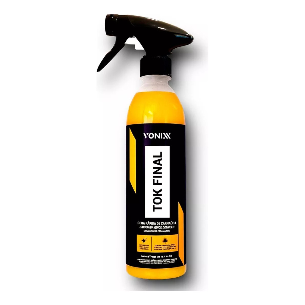 Cera Líquida Carnaúba Proteção Automotiva Tok Final Vonixx em Oferta na Shopee