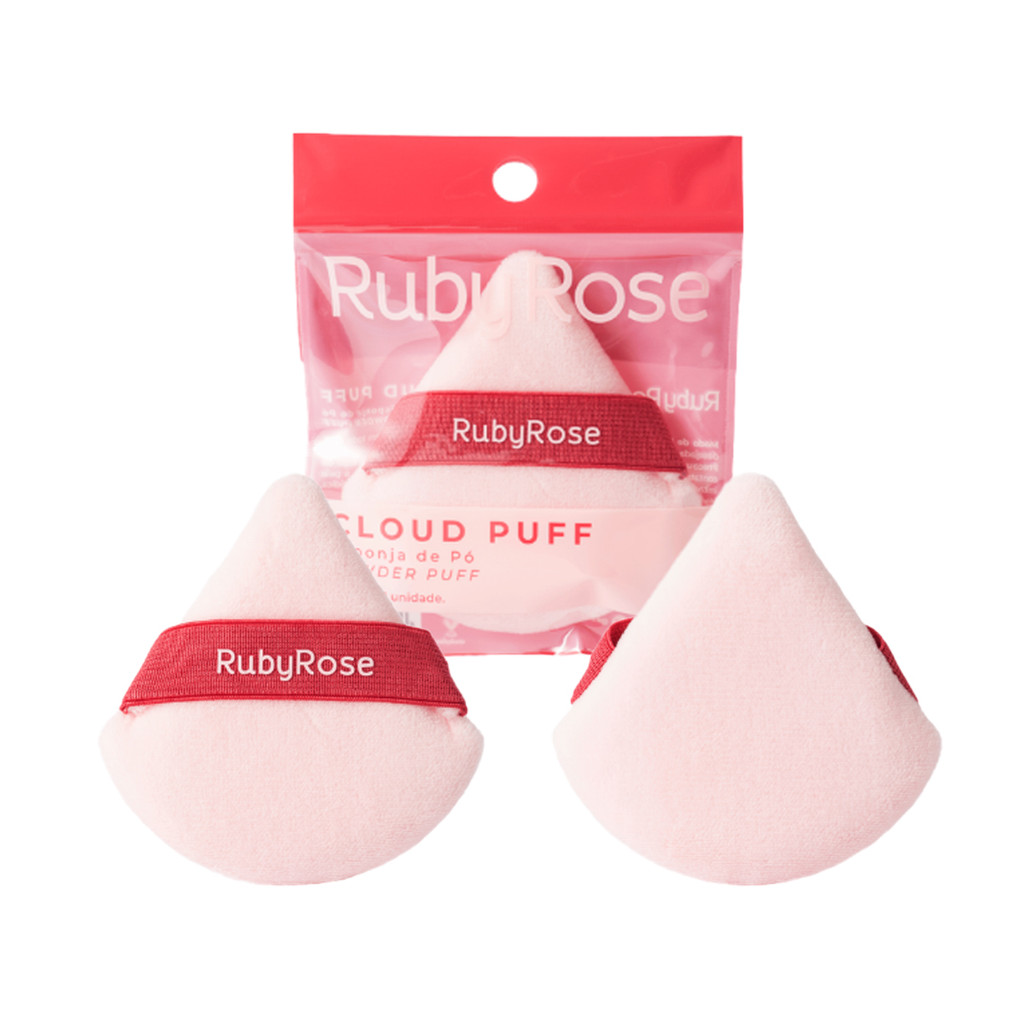 Esponja de Pó Ruby Rose Cloud Puff Hba7004 em Oferta na Shopee
