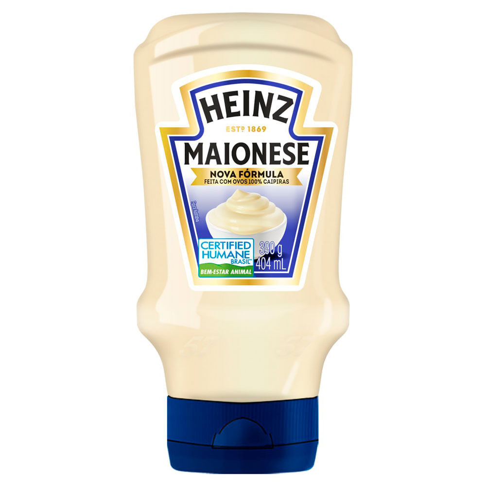 Maionese Heinz Tradicional Squeeze 390g - Food & Beverages
