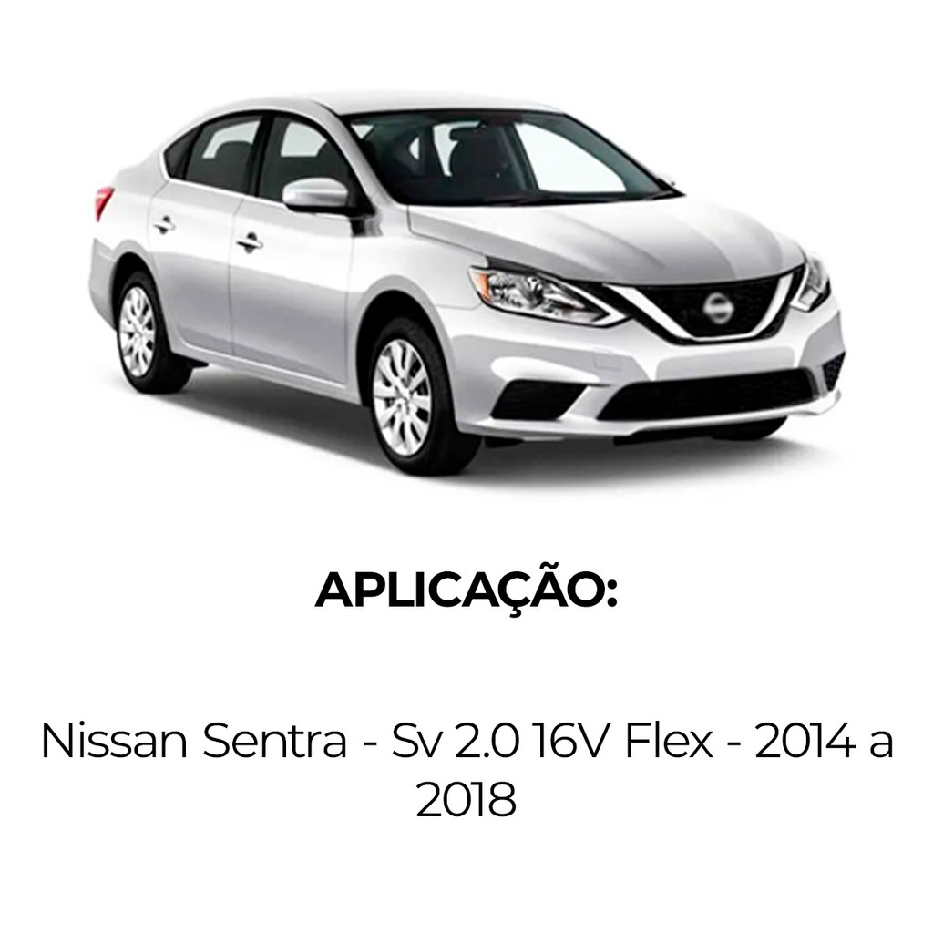 Par Bandeja Suspensão Nissan Sentra 2014 A 2018 Sem Pivô