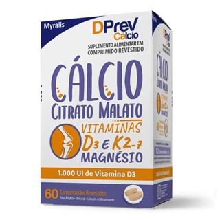 Dprev Cálcio 1000Ui Com 60 Comprimidos em Oferta na Shopee