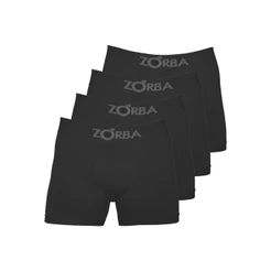 Kit 4 Cuecas Boxer Zorba Algodão Seamless Ref 781