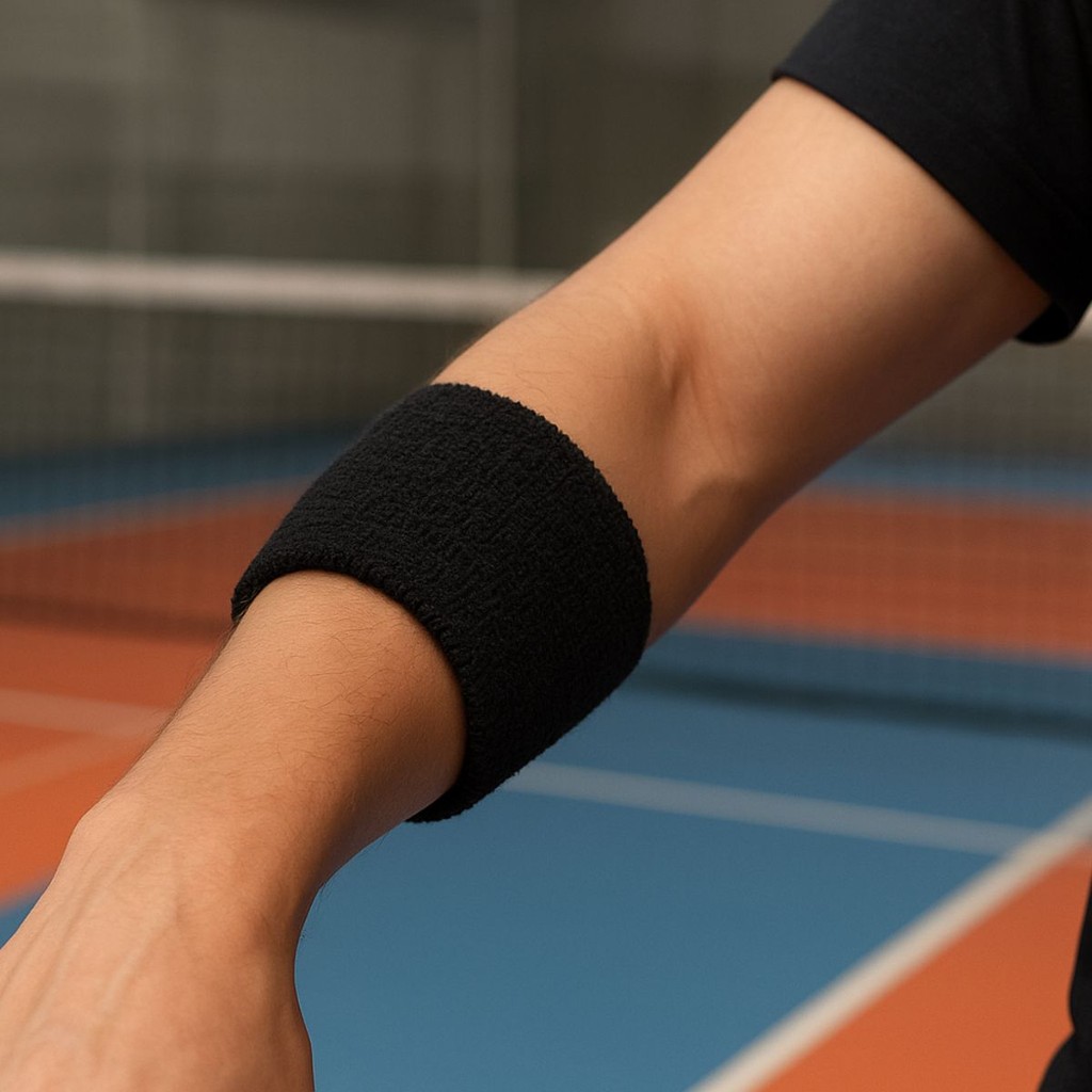 Par Munhequeira Esportiva Atoalhada de Alta Absorção Sistema de Compressão - Convoy