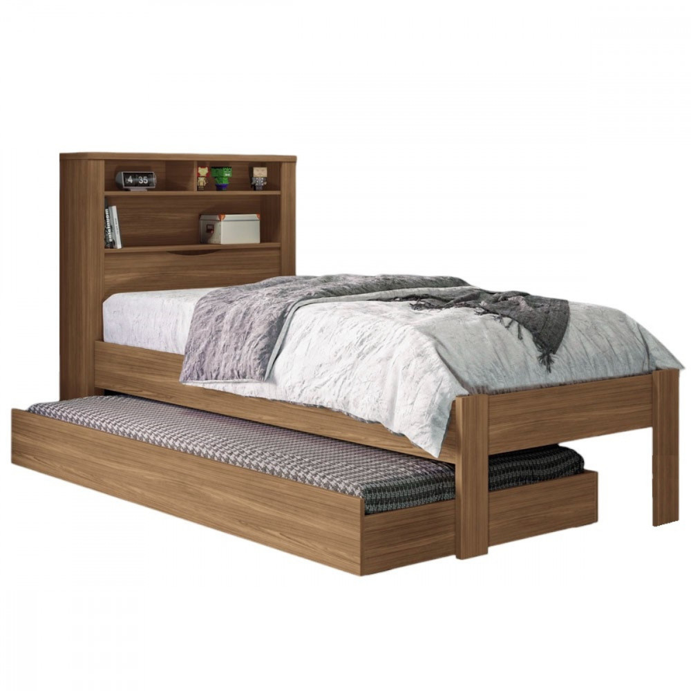 Bicama Solteiro Invicta com Auxiliar Jatoba Santos Andira em Oferta na Shopee