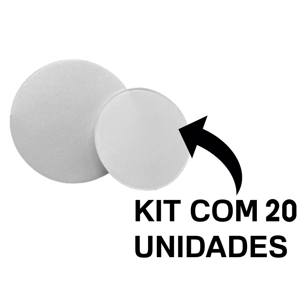 Kit 20 Unidades Absorvente Reutilizável Lavável Protetor Seio Amamentação Conforto Gestante Lactante
