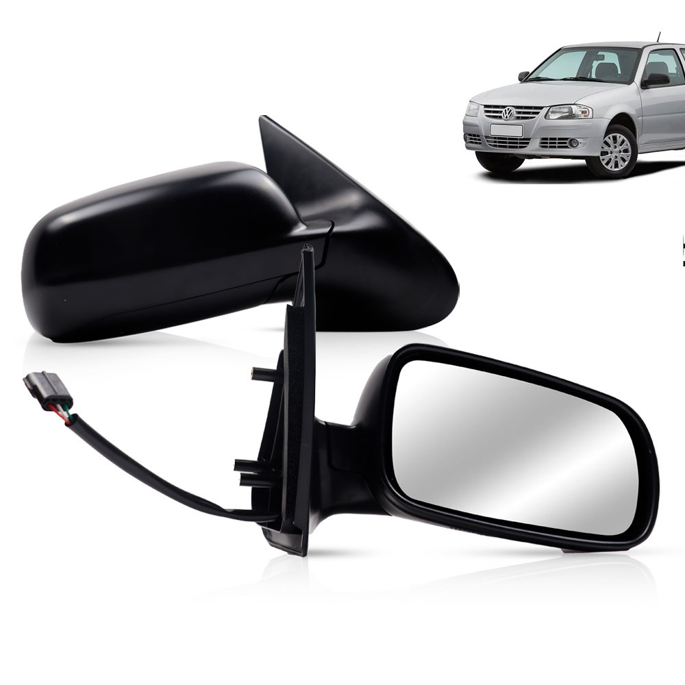 Par Retrovisor Gol G3 G4 99 00 01 02 03 04 05 2006 2007 2008 2009 2010 2011 2012 2013 2014 4 Portas