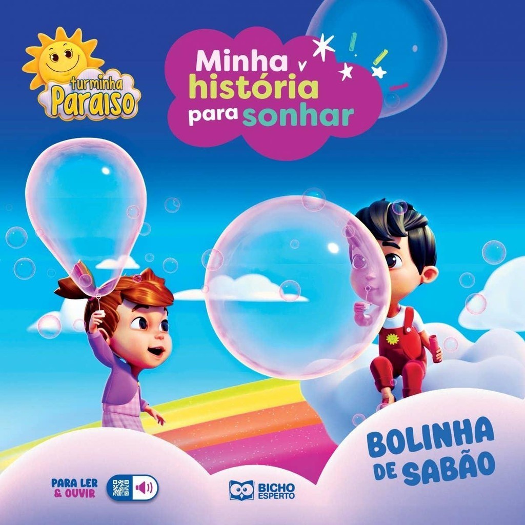 Minha História para Sonhar Turminha Paraiso: Bolinha de Sabão em Oferta na Shopee