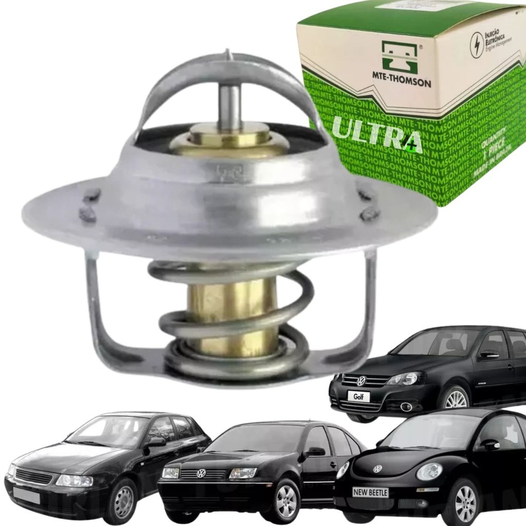 Válvula Termostática para Audi A3 / S3 / TT - Volkswagne Golf / Bora / New Beetle / Passat / Polo - 1.6 1.8 2.0 - 1997 a - Spare Parts and Accessories for Vehicles