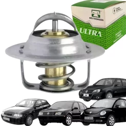 Válvula Termostática Audi A3 / S3 / TT - Volkswagne Golf / Bora / New Beetle / Passat / Polo - 1.6 1.8 2.0 - 1997 a