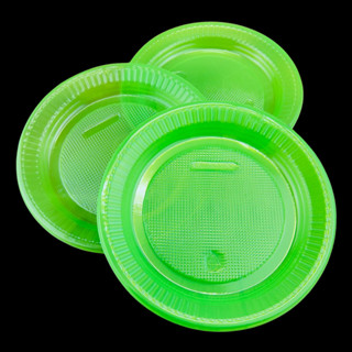 50~250 PRATO 15cm ANIVERSARIO VERDE NEON CLARO BELLO FESTA em Oferta na Shopee