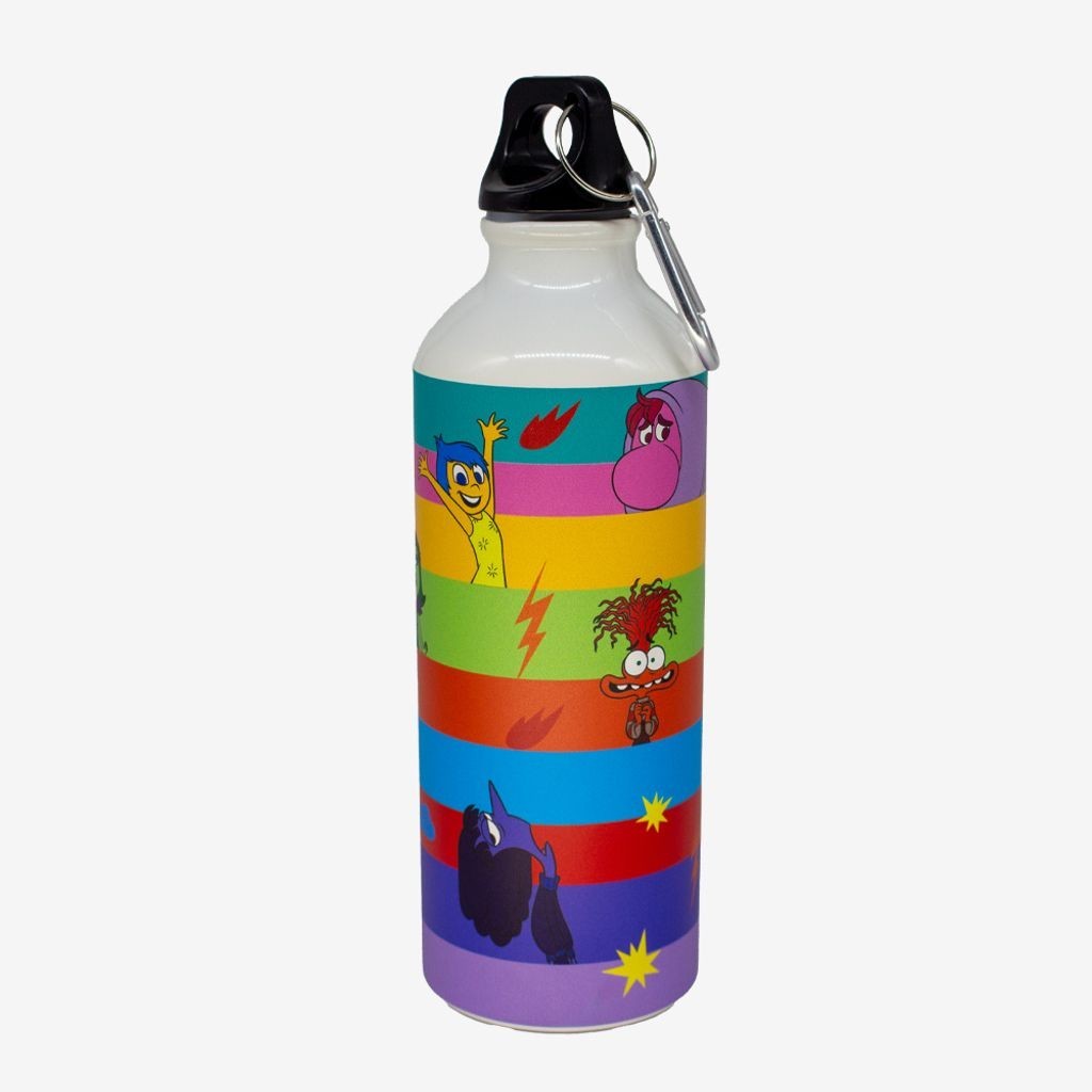 Garrafa com Mosquetão Divertidamente - Disney em Oferta na Shopee