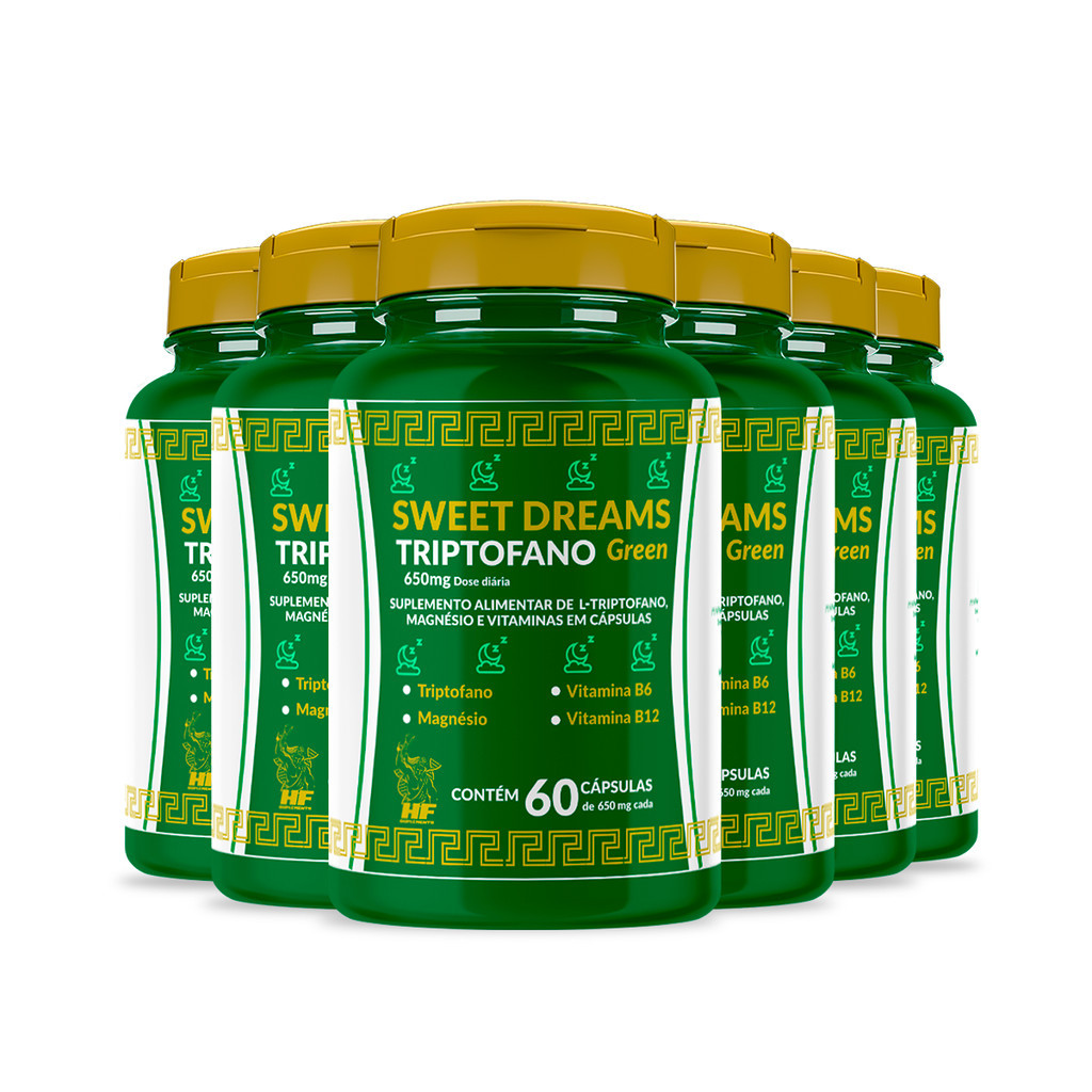 6X TRIPTOFANO SWEET DREAMS HF SUPLEMENTOS