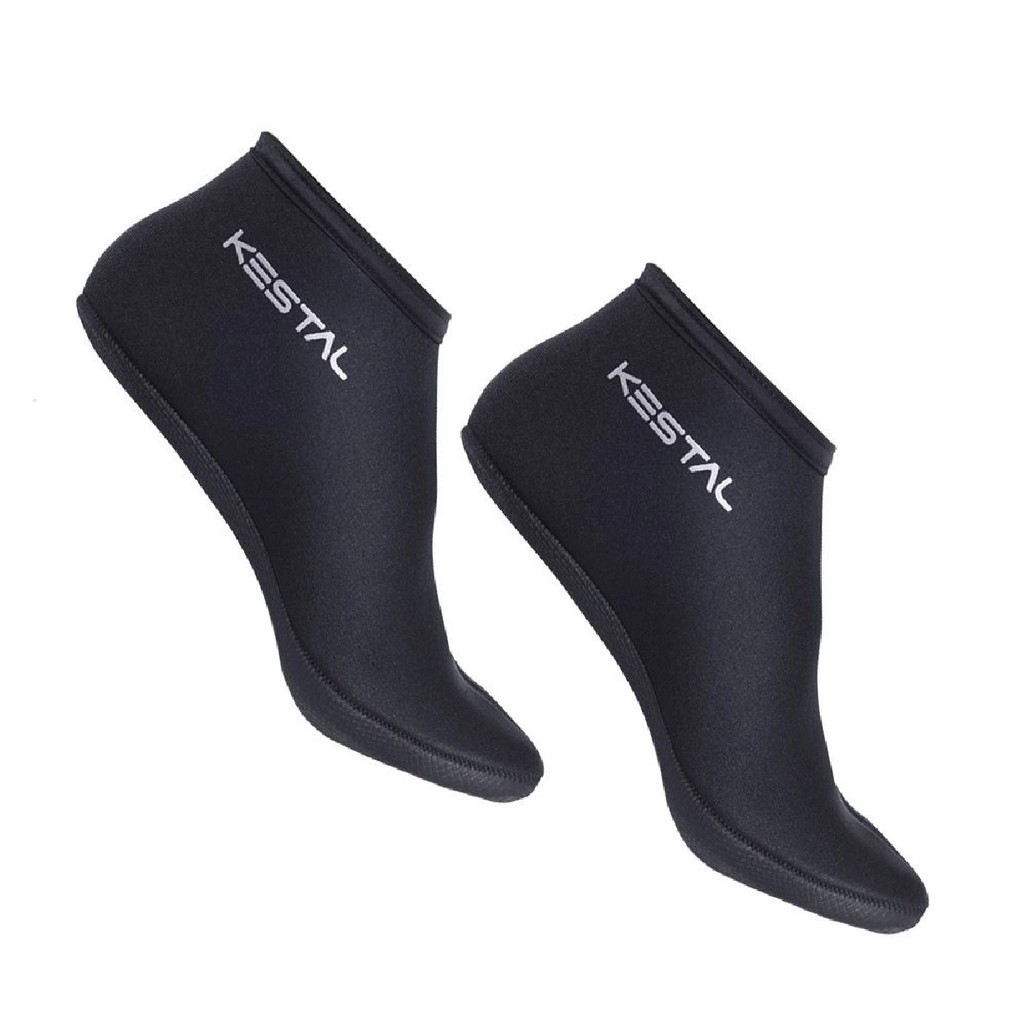 Sapatilha Hidroginástica Neoprene Preta Ksn052 Kestal - Unissex