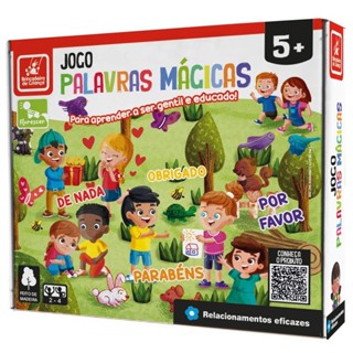 Jogo Palavras Mágicas - Brincadeira de Criança em Oferta na Shopee