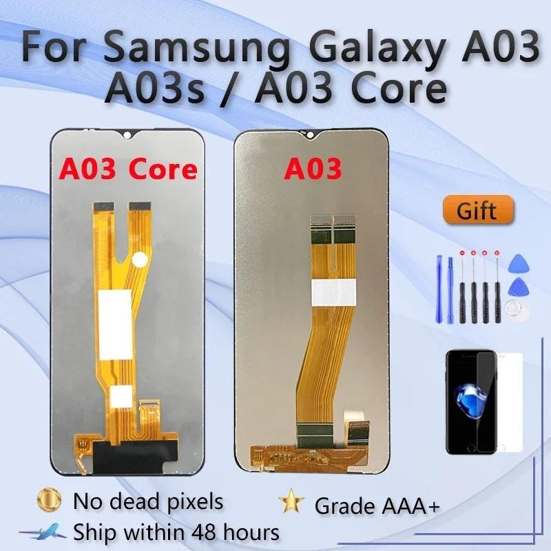 LCD Para Samsung Galaxy A03 A03s A03s A03 Core A035F A035M A037F A037M A032F A032M Tela De Exibição Com Digitalizador De Toque De