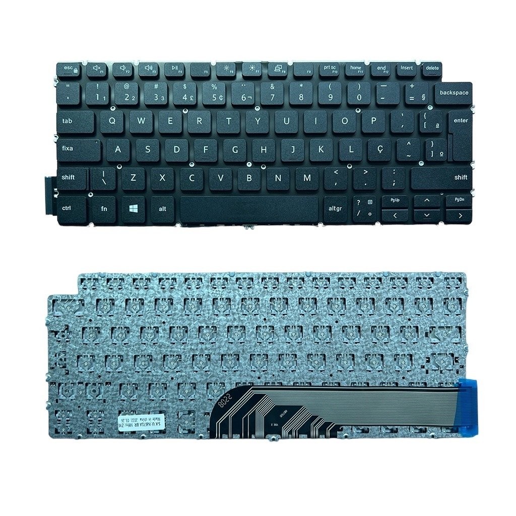 Teclado Dell Inspiron 5390 5490 5498 7490 P116g Latitude 3301 3410 5390 P129G Vostro 3400 3401 P130G P132G