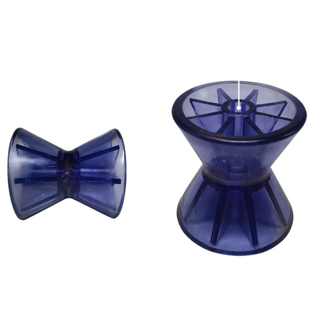 Componente para reboque Rolete 95mm Injetado PVC em Oferta na Shopee