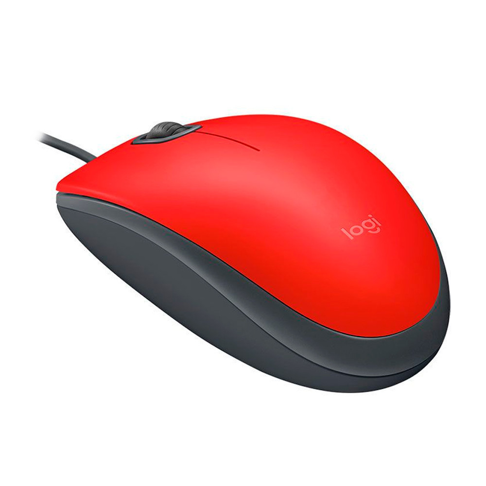 Detalhes do Mouse Logitech M110 Silent Vermelho