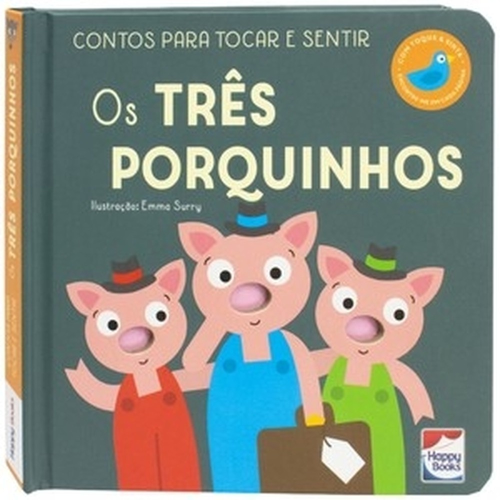 Contos Para Tocar e Sentir: Três Porquinhos, Os em Oferta na Shopee