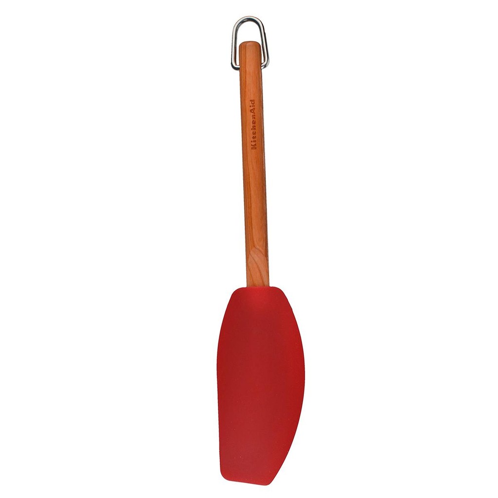 Espátula Batedora de Silicone Cozinha Culinaria Confeiteiro Colher Utensílios Vermelha KitchenAid