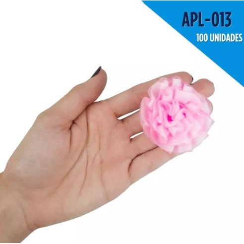 Aplique de Laço de Cetim - APL-13 - Pct c/100 Unid. em Oferta na Shopee