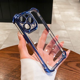 Estojo De Telefone Adequado Para iPhone 16 Pro Max 16Plus 15 14 13 14Plus 15Plus Proteção Transparente À Prova De Choque Lentes em Oferta na Shopee