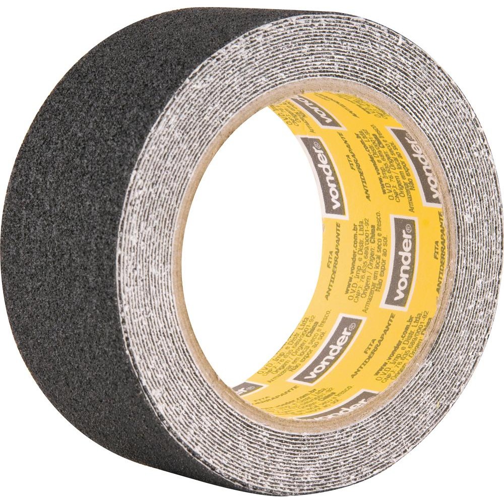 Fita Antiderrapante 50mmx5M Preta Vonder em Oferta na Shopee