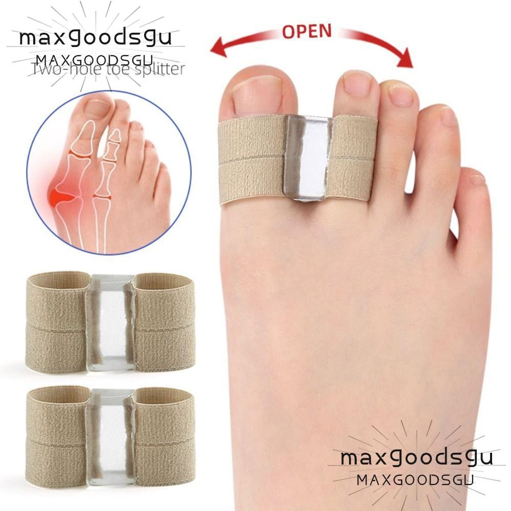 MAXGOODS Separador De Dois Dedos Do Pé , Endireitador De Pés Bunion Hallux Valgus Corretor , Ferramenta De Ajuste Correção Dedo Polegar De Silicone