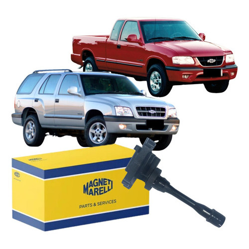 Bobina Ignição Marelli Gm Blazer S-10 4.3 V6 1998 2005