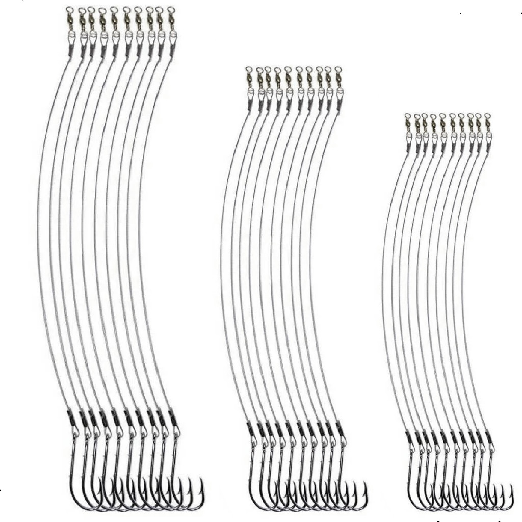 Kit Anzol Encastoado 4330 Flex 6/0-7/0-8/0 Todos C/ 10 Unida em Oferta na Shopee