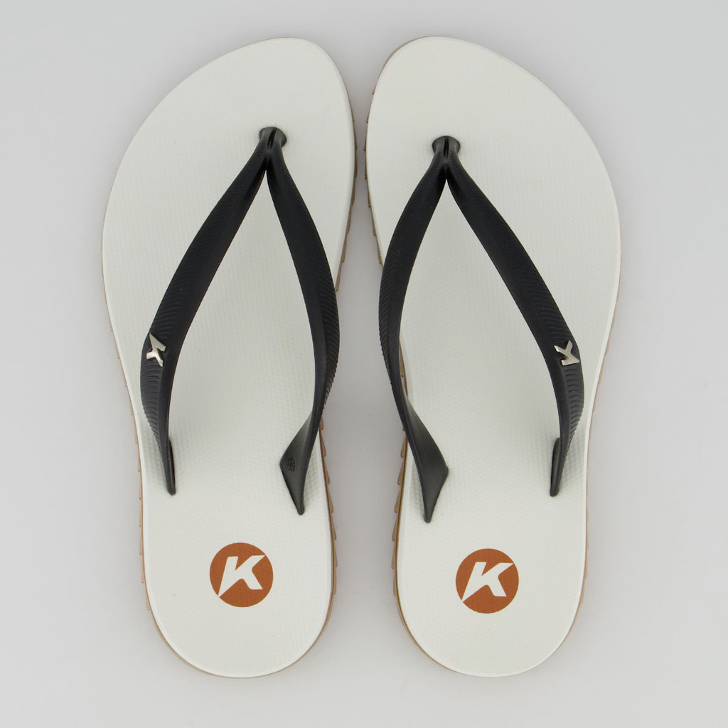 Chinelo Kenner Ibiza Pro Feminino Branco e Preto em Oferta na Shopee