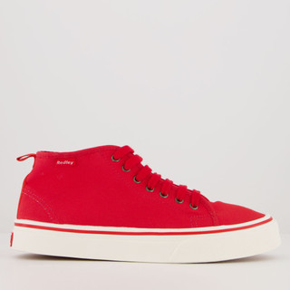 Tênis Redley Originals Cano Médio II Vermelho em Oferta na Shopee