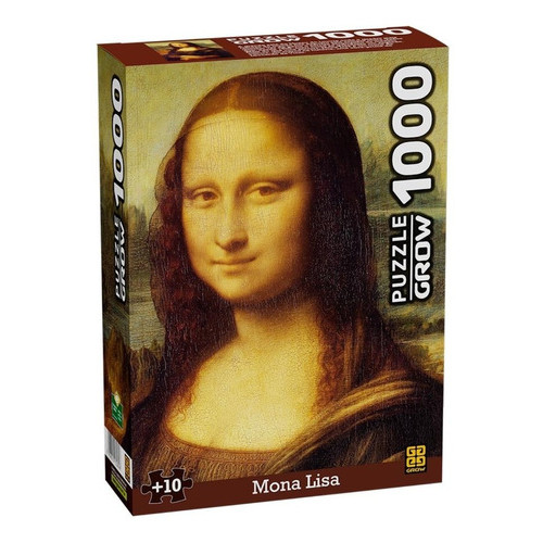 Quebra Cabeça Puzzle Grow Monalisa 1000 Peças