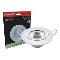 Spot Led Authentic Emb. Redondo 12w 4000k 14cm BF Avant