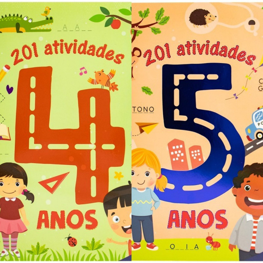 livro 201 atividades escolha 1 conforme a idade.