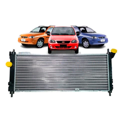 Radiador Corsa Classic Com Ar 2003 À 2010 Flex