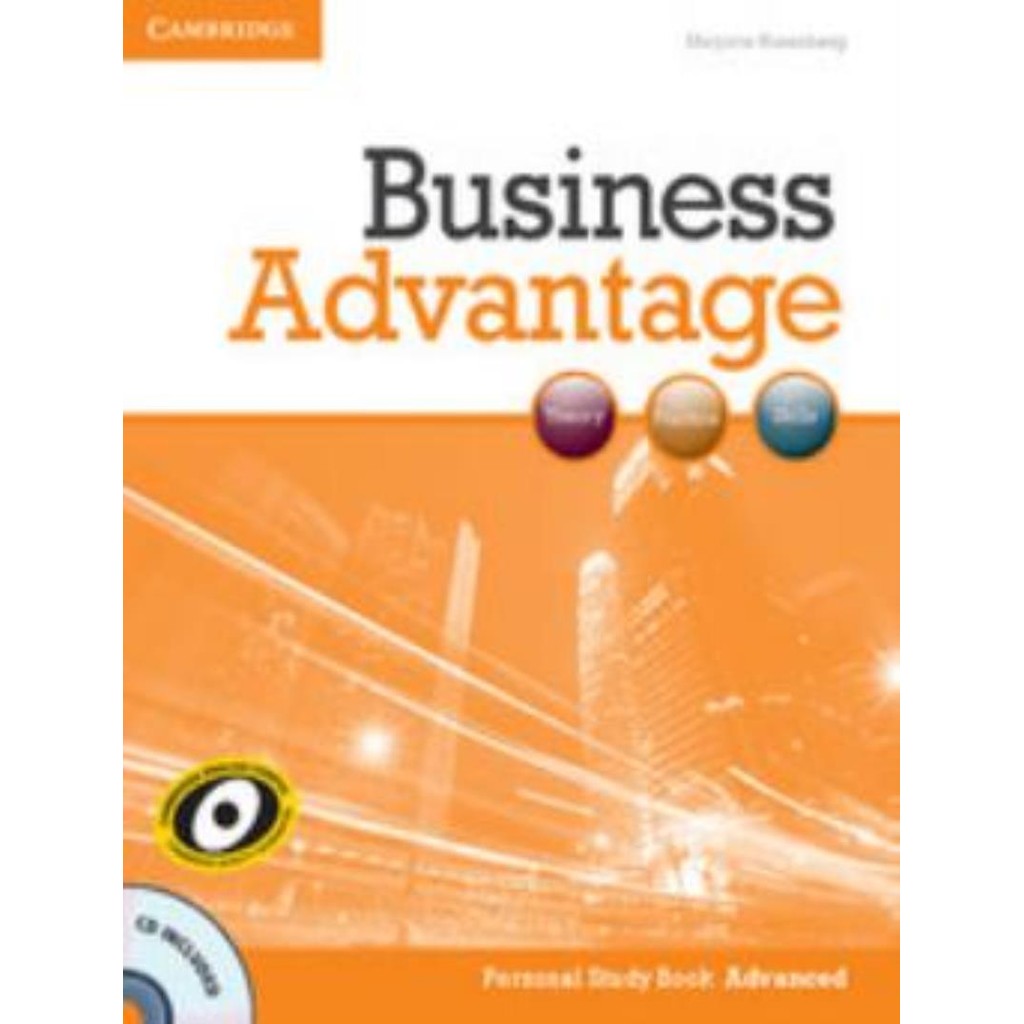 Livro - Business Advantage Advanced Personal Study Book With Audio